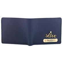 Royal Blue Customized leather Men’s Wallet