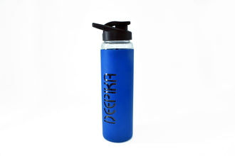 Personalized Glass Bottle with Silicone Sleeve | Stylish 750ml Water Bottle