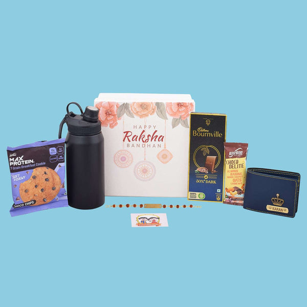 Fitness Freak Bhai Rakhi Hamper