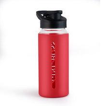 Personalized Glass Bottle with Silicone Sleeve | Stylish 550ml Water Bottle