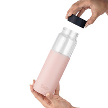 Marshmallow Glass Bottles With Pastel Silicone Sleeve