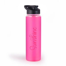 Personalized Glass Bottle with Silicone Sleeve | Stylish 750ml Water Bottle