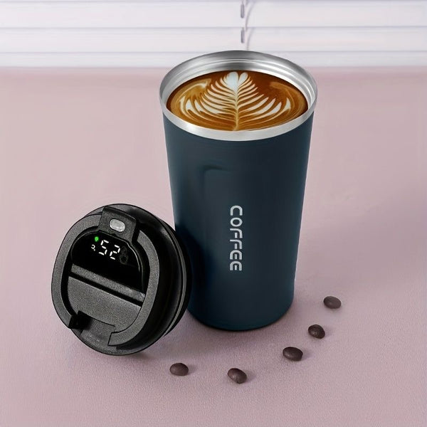 Tumbler Mug With Temperature Display