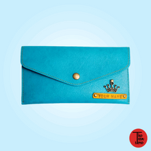 Light blue Color Personalized Women Clutch